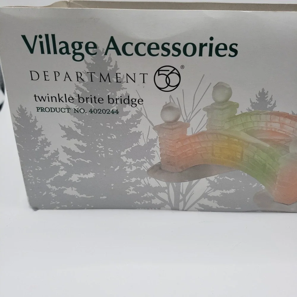 Department 56 Twinkle Brite Bridge Accessory